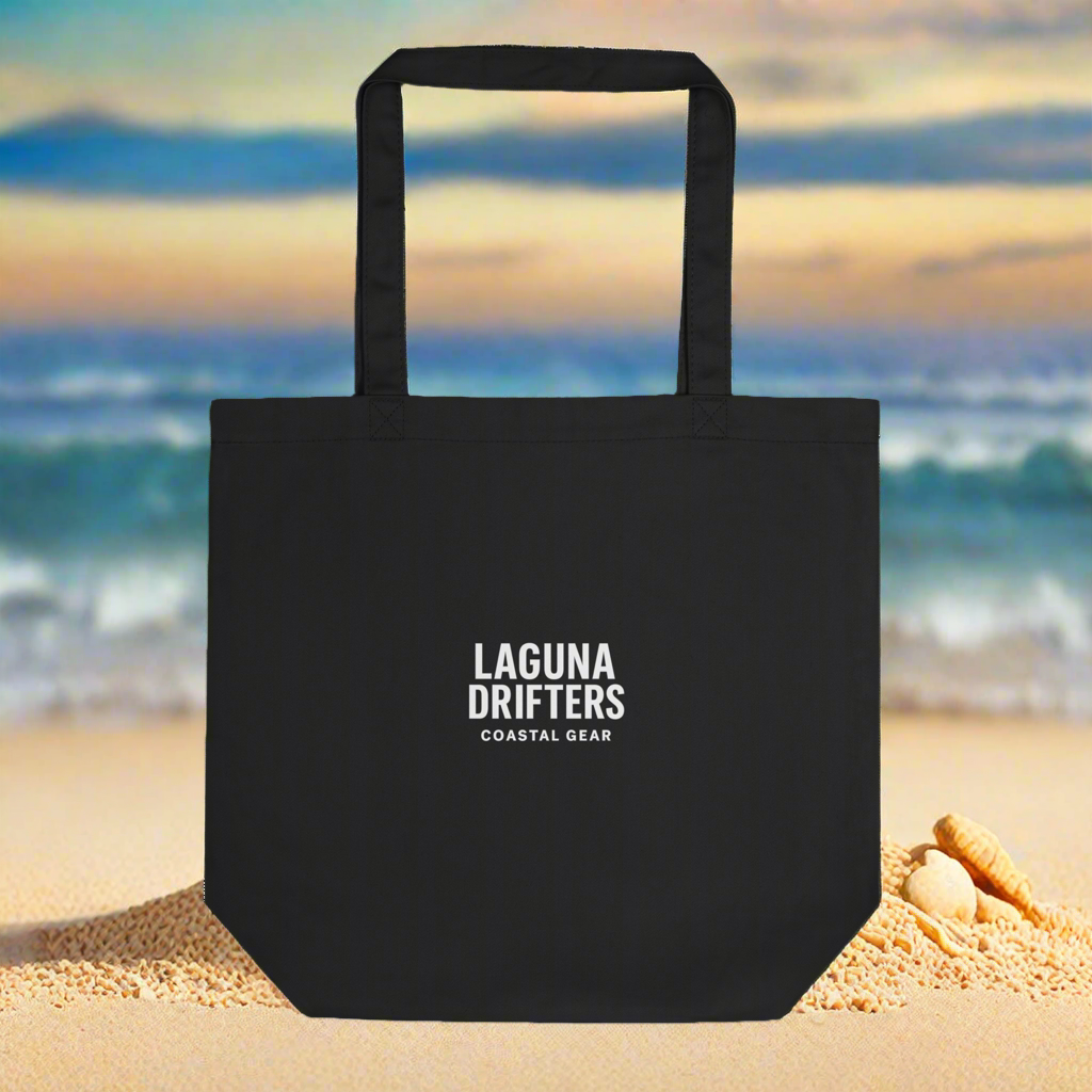 Laguna Drifters Eco Tote Bag – Lightweight Cotton Carryall for Coastal Living