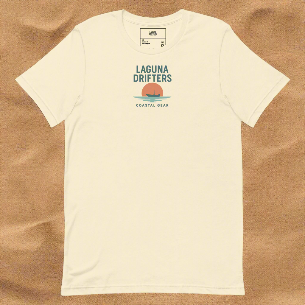 Laguna Drifters Coastal Unisex T-Shirt – Soft Lightweight Beachwear Essential