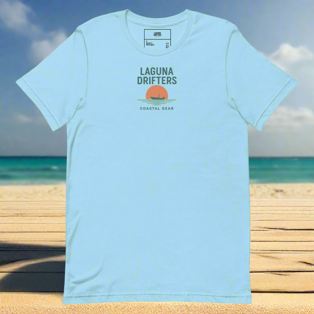 Laguna Drifters Coastal Unisex T-Shirt – Soft Lightweight Beachwear Essential