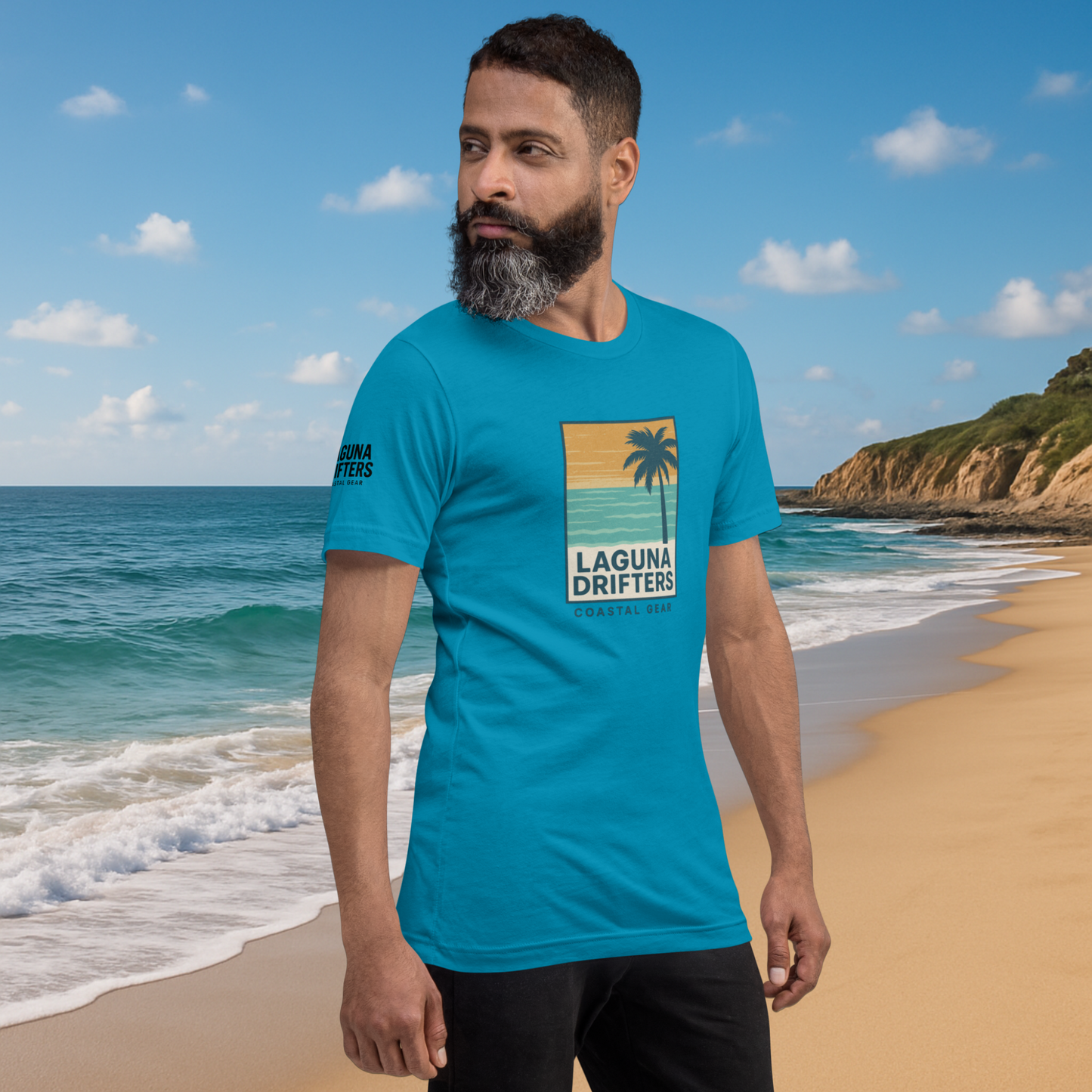 Laguna Drifters Coastal Unisex T-Shirt – Soft Lightweight Beachwear Essential