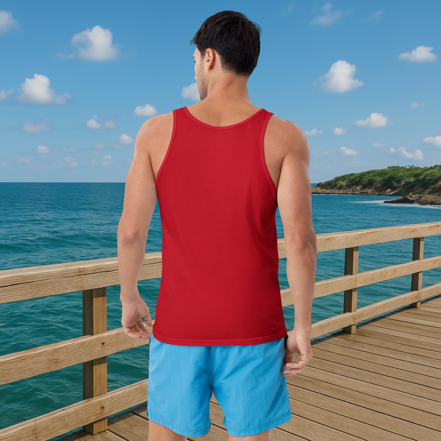 Laguna Drifters Men’s Tank Top – Lightweight Coastal Muscle Fit