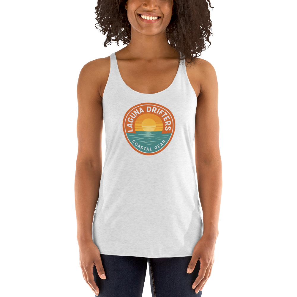 Laguna Drifters Women’s Racerback Tank – Lightweight Coastal Activewear