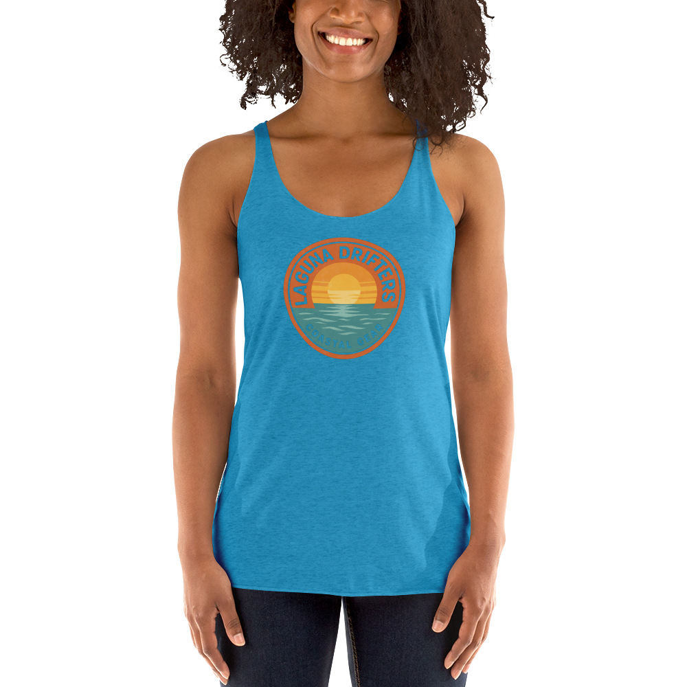 Laguna Drifters Women’s Racerback Tank – Lightweight Coastal Activewear